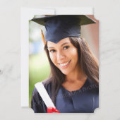 Invitation Rustic Chalkboard Wreath Photo 2018 Graduation (Dos)