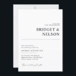 Invitation Rustic Chic Forest Mariage photo<br><div class="desc">Ce design faire-part de mariage,  avec à la fois un avant classique basé sur le texte et une photographie romantique sur le thème de la forêt sur le dos,  incarne un mélange de simplicité et d'élégance.</div>