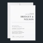 Invitation Rustic Chic Forest Mariage photo<br><div class="desc">Ce design faire-part de mariage,  avec à la fois un avant classique basé sur le texte et une photographie romantique sur le thème de la forêt sur le dos,  incarne un mélange de simplicité et d'élégance.</div>