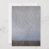 Invitation Rustic Country Dusty Blue Floral 2019 Graduation (Dos)