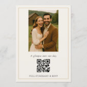 Invitation Rustic Country Western Photo Wedding  (Dos)