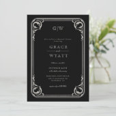 Invitation Rustic Country Western Rehearer Dîner (Debout devant)