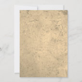 Invitation Rustic Cowgirl 30e anniversaire Nashville (Dos)