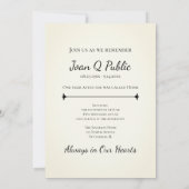 Invitation Rustic Daisy Horse Bit Western Death Anniversaire (Dos)