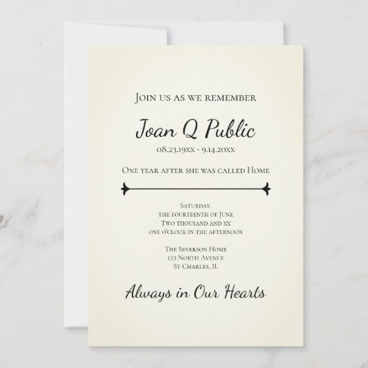 Invitation Rustic Daisy Horse Bit Western Death Anniversaire (Dos)