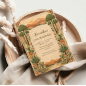 Invitation Rustic Desert Florals Birthday