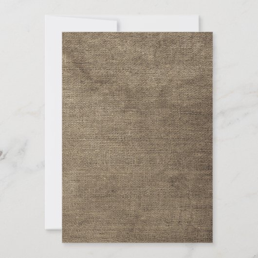 Invitation Rustic Fall Citrouille Boy Baby shower  (Dos)