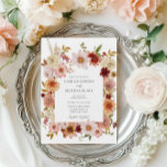 Invitation Rustic Fall Floral Photo Mariage<br><div class="desc">Capturez la beauté de votre mariage d'automne avec ce faire-part de mariage photo floral d'automne rustique. Doté d'un feuillage aux tons chauds, d'une calligraphie élégante et d'un espace pour votre photo fiançailles préférée, ce modèle est parfait pour les mariages en plein air, les fêtes de grange, les vignobles ou les...</div>