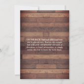 Invitation Rustic Fall Florals Gold Foil Dots 20e anniversair (Dos)