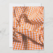 Invitation Rustic Fall Thanksgiving Diner Paty (Dos)