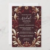 Invitation Rustic Fiesta Rustic Bold Fête des mariées espagno (Devant)