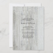 Invitation Rustic Floral Mason Jar Photo Graduation Party (Dos)