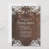 Invitation Rustic Floral Mason Jar Photo Graduation Party (Dos)