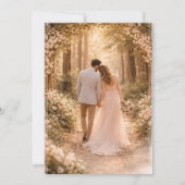 Invitation Rustic Floral Wedding Invitation, Elegant Boho Wed (Dos)