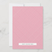 Invitation Rustic Forest One Happy Camper 1er Anniversaire (Dos)