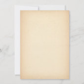 Invitation Rustic Grange ferme Pays Sunflower Daisy Mariage (Dos)