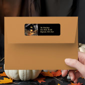 Invitation Rustic Grange Halloween Bonfire Halloween