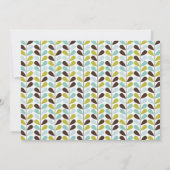 Invitation Rustic Green Blue Baby Shower (Dos)