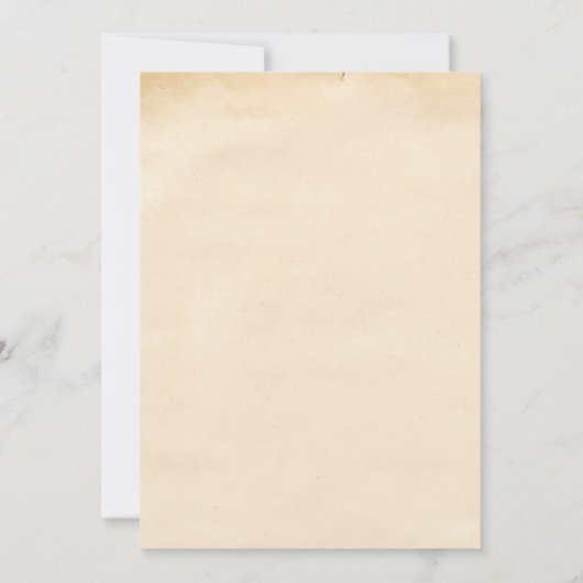 Invitation Rustic Green Pine Woods Mountain Sketch Fiançaille (Dos)