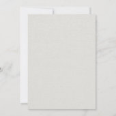 Invitation Rustic Greenery Surprise 70e fête d'anniversaire (Dos)