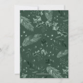 Invitation Rustic Holly Berries (Dos)