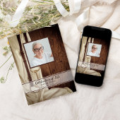 Invitation Rustic Horse Bit Satin Occident Célébration de la 