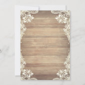 Invitation Rustic Lace,Lights Cowgirl Boots Hat Quinceañera (Dos)