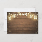 Invitation Rustic Little Citrouille Baby shower Apportez un l (Dos)