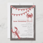 Invitation Rustic Low Country (Devant)