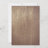 Invitation Rustic Mason Jar Dîner de répétition (Dos)