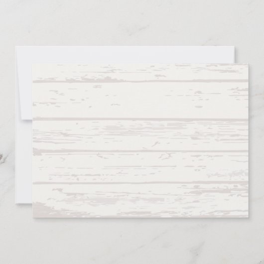 Invitation Rustic Mason Jar Gerber Daisies Fête des mariées (Dos)