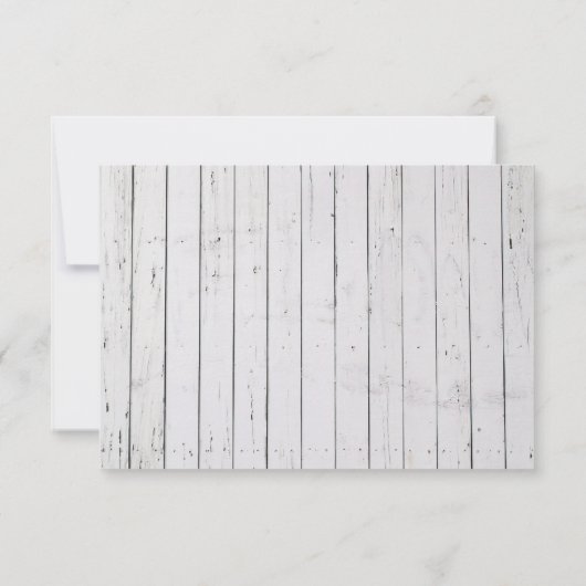 Invitation Rustic Mason Jar & Hydrangea Réception de mariage (Dos)