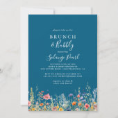 Invitation Rustic Meadow Brunch and Bubbly Bridal Shower (Devant)