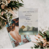 Invitation Rustic Mountain & Lake Evergreen Enregistrer La Da