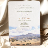 Rustic Père Noël Fe, Nouveau-Mexique Mariage