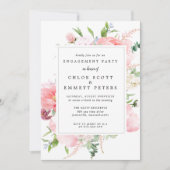 Invitation Rustic Pony Floral (Devant)