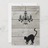 Invitation Rustic Raven Halloween (Dos)