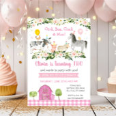 Invitation Rustic Rose Farm Floral 2e anniversaire