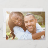 Invitation Rustic Sage Green Photo Fleur sauvage Enregistrer  (Dos)