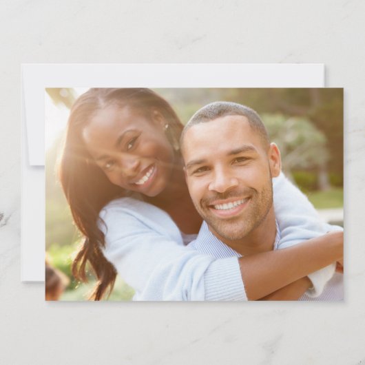 Invitation Rustic Sage Green Photo Fleur sauvage Enregistrer (Dos)