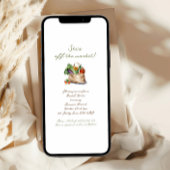 Invitation Rustic She's Off the Market Fête des mariées