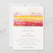 Invitation Rustic Spring Campagne Floral Paysage Mariage (Devant)