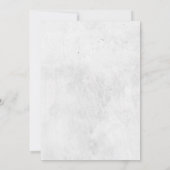 Invitation Rustic Starfish Beach Accueil Cocktail Party (Dos)