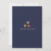 Invitation Rustic String Lights Vineyard Vineyard Mariage (Dos)