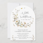 Invitation Rustic Summer Petit Fleur sauvage Baby shower I (Devant)