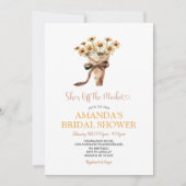 Invitation Rustic Sunflowers Off The Market Bridal Shower (Devant)