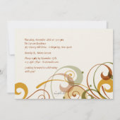 Invitation Rustic Swirls (Dos)
