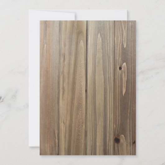 Invitation Rustic Thanksgiving (Dos)