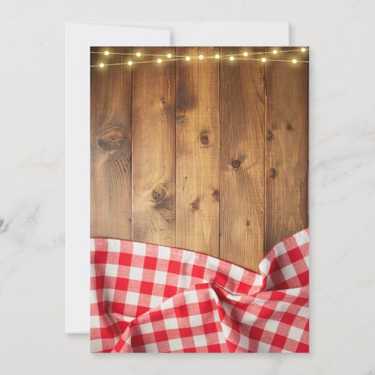 Invitation Rustic Thanksgiving Roasted Turkey Baby Shower (Dos)