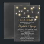 Invitation Rustic Vintage Chalk I Do BBQ Rehearer Dîner En<br><div class="desc">Rustic Country Vintage Chalkboard String Lights I do bbq Rehearer Dîner Invitations</div>